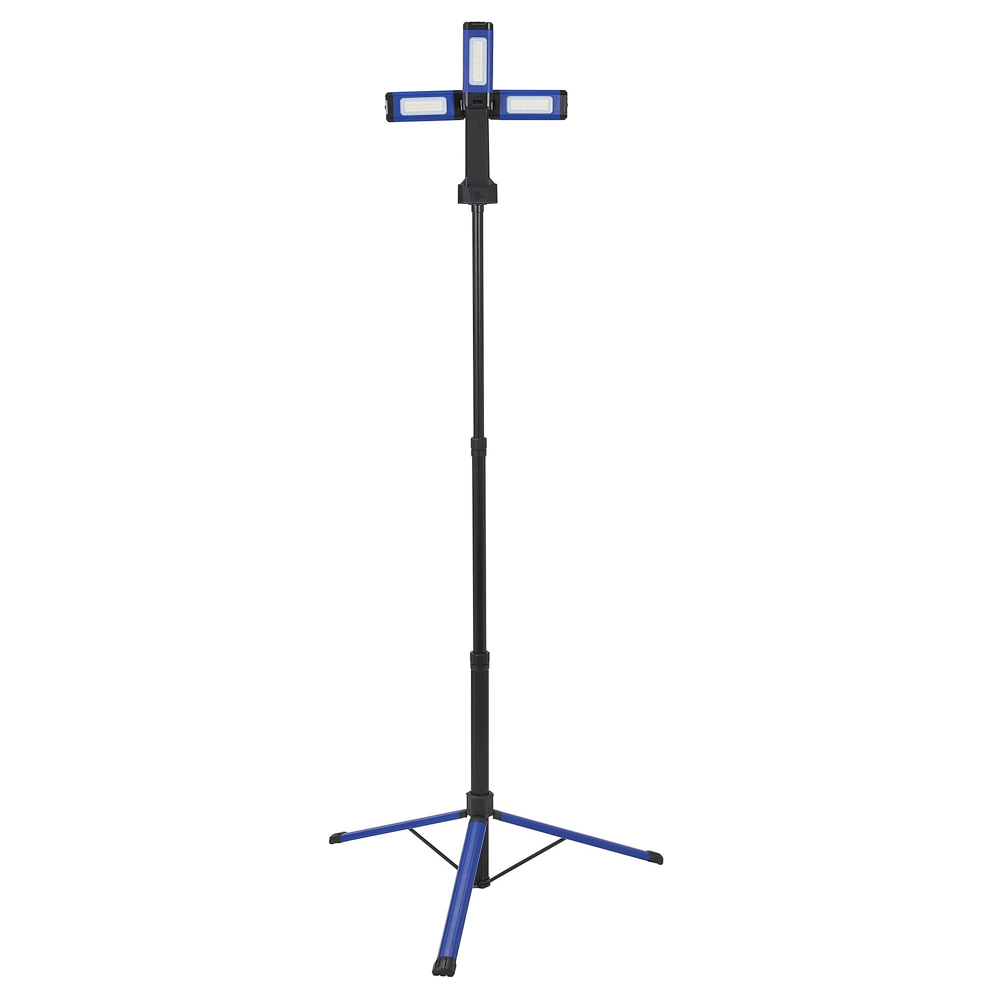 Strongway ProSeries Portable Tripod Worklight, 7000-Lumen Rechargeable LED, Dual-Color, USB-C, IP54